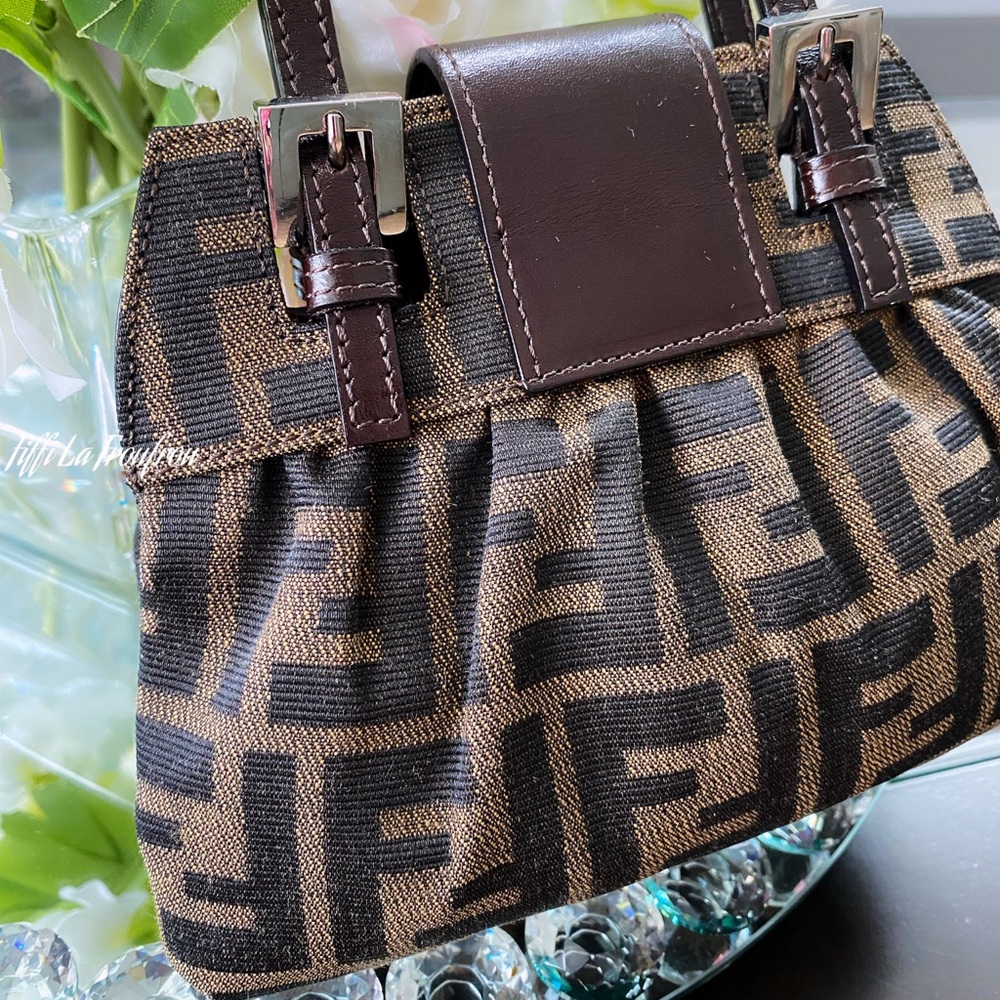 Authentic Fendi Zucca mini tote - Picture 8 of 16
